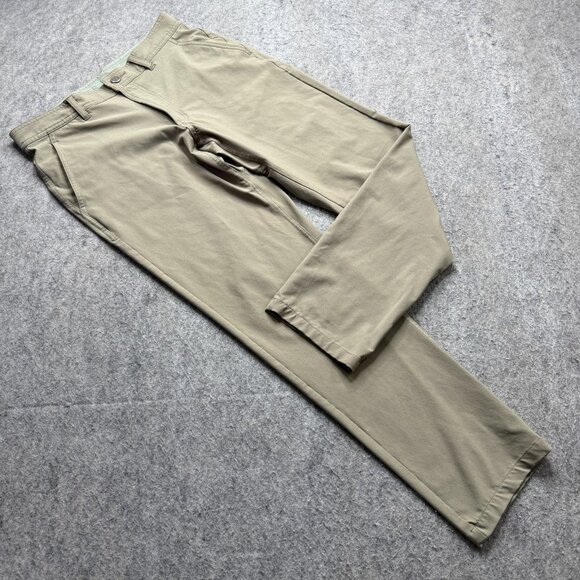 Free Fly Apparel Latitude Pants Men 30 x 30 Beige Performance Stretch Golf DWR - Picture 1 of 16